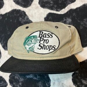 Vintage bass pro hat snap back
